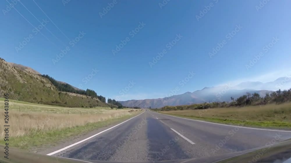Drive in Canterbury, New Zealand Drive in Canterbury, New Zealand