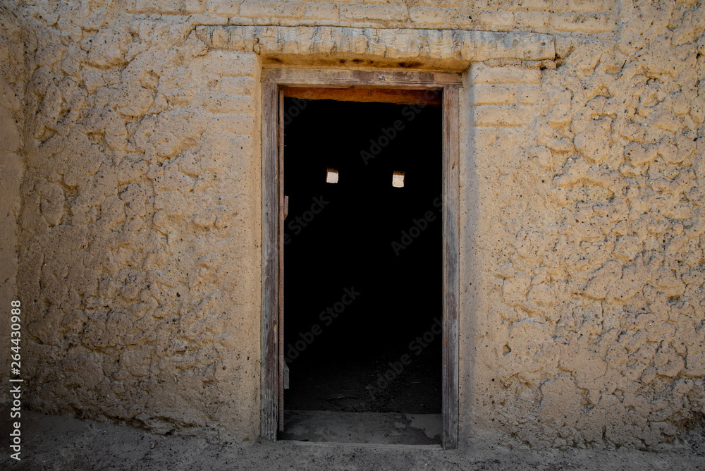 Spooky door, Al Ain Oasis, UAE