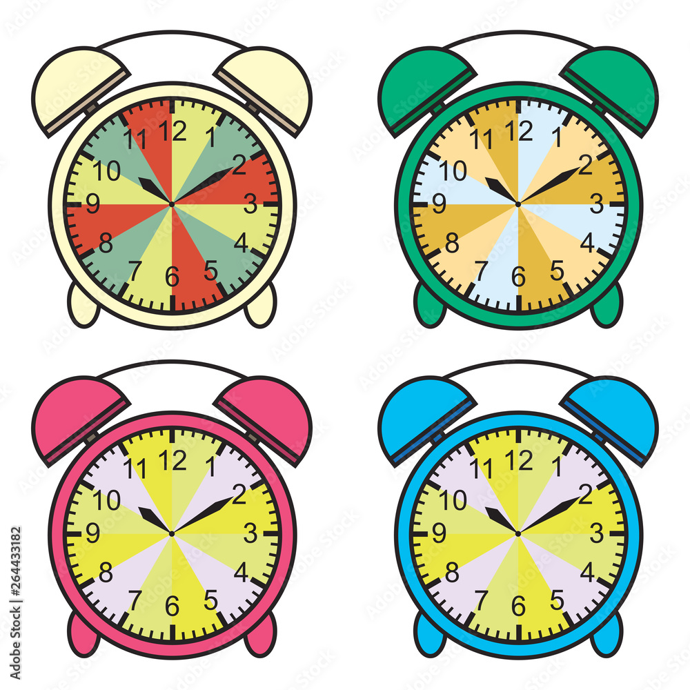 Eastern Standard Time Clock Clipart Free