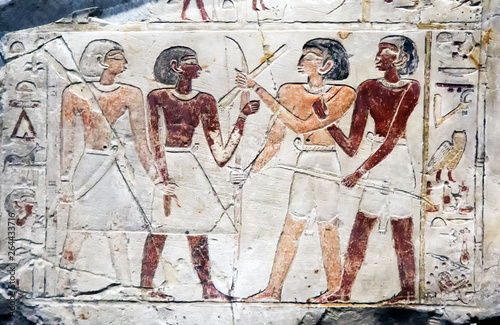 bas-relief in Egyptian Museum