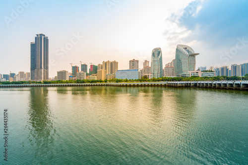 City views of Golden Bay  Zhanjiang