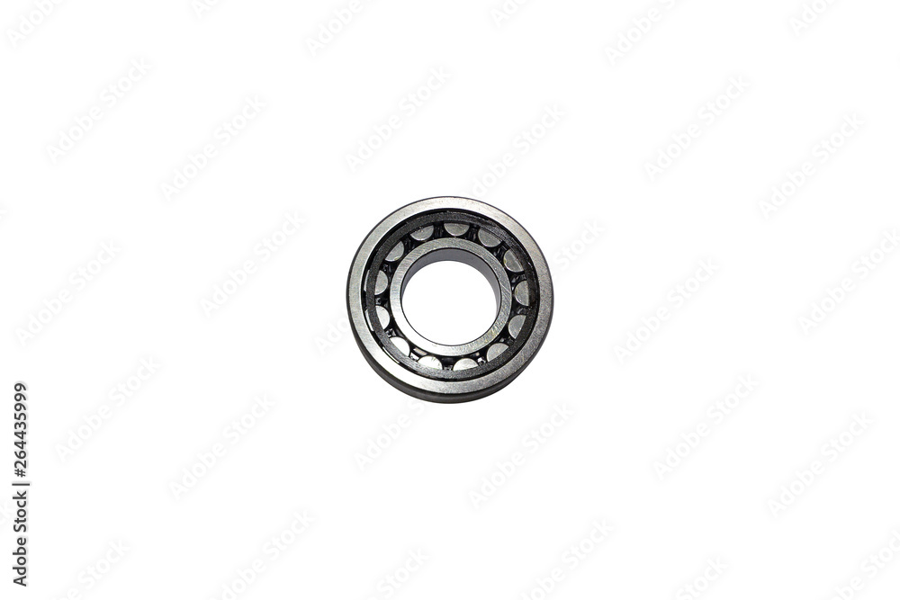 Ball bearing car isolated on white background Ball bearing car isolated on white background