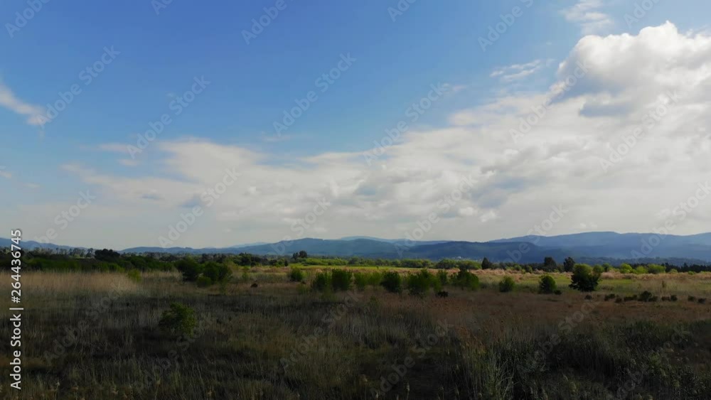 An aerial view from lush Aegean marshlands. Shot in Akyaka (Gulf of Gokova, Aegean Sea) on a spring day. An aerial view from lush Aegean marshlands. Shot in Akyaka (Gulf of Gokova, Aegean Sea) on a spring day.