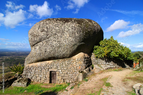 Boulder house in Monsanto Portugal, Europe photo