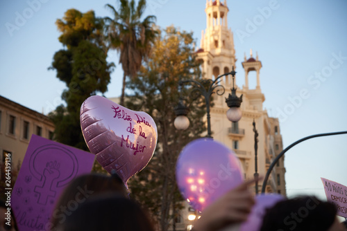 Manifestación del día de la mujer 8 de Mayo