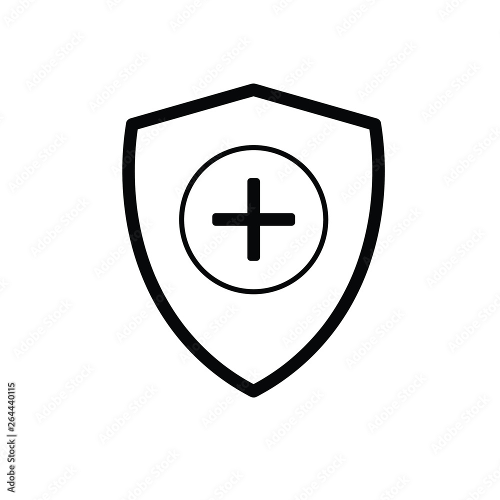 vector shield icon, flat design best shield vector vector shield icon, flat design best shield vector