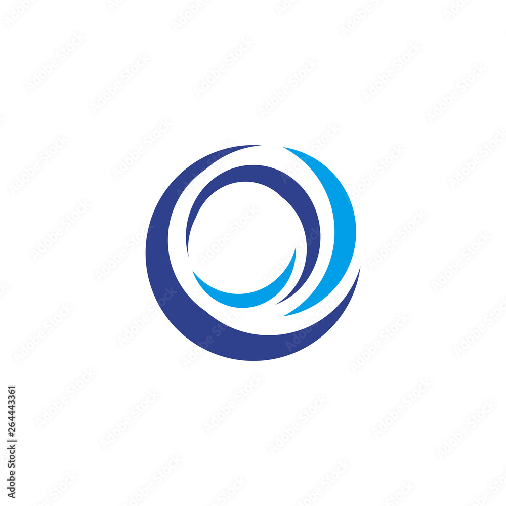 Wave icon logo design vector template Wave icon logo design vector template