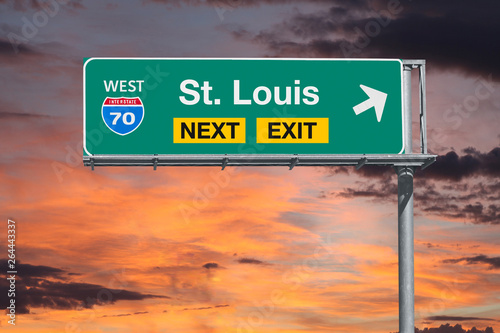 St Louis Missouri route 70 ...