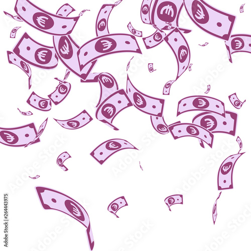 European Union Euro notes falling. Random EUR bill
