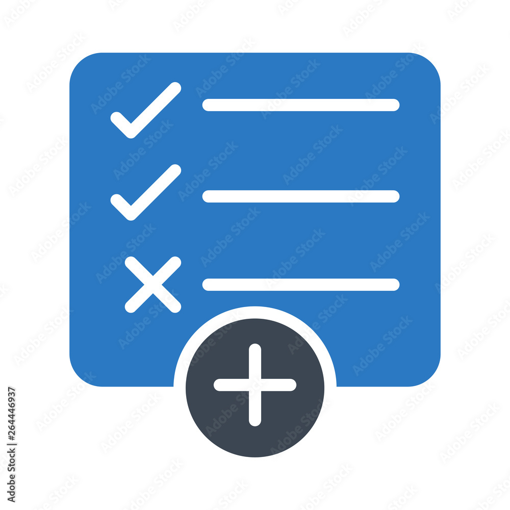 Obraz premium checklist