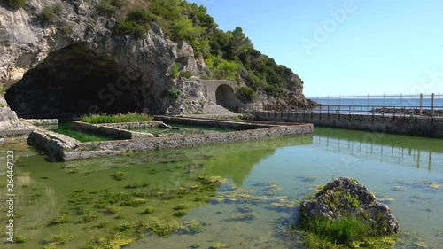 Tiberio's Villa, roman ruins near Sperlonga, Latina province, Lazio, central Italy.