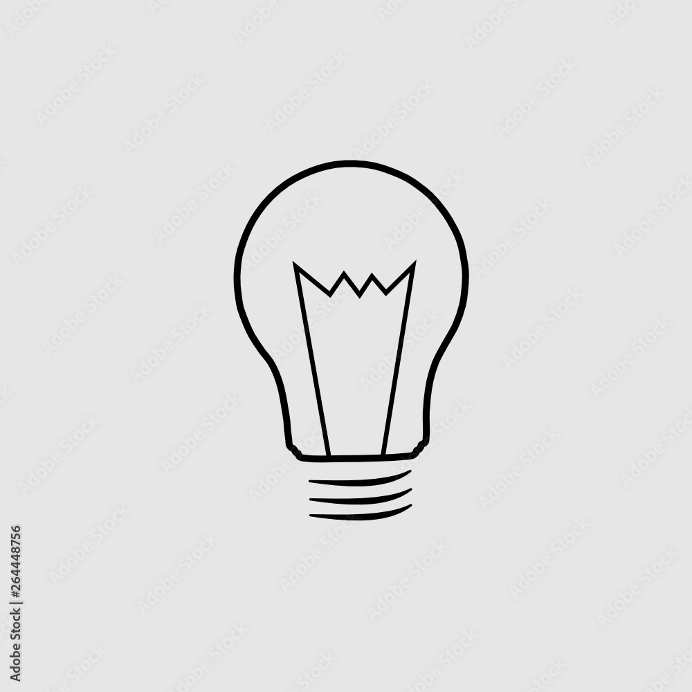 light bulb vector icon light bulb vector icon