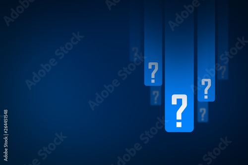 Question mark background