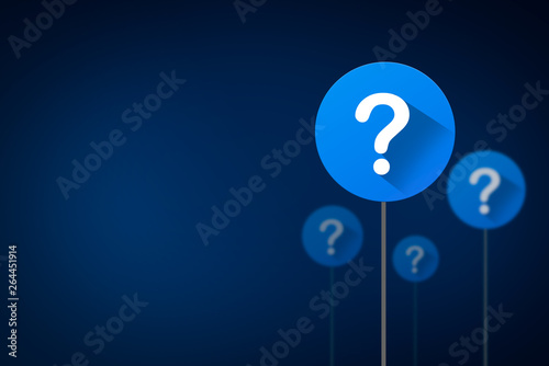 Question mark concept