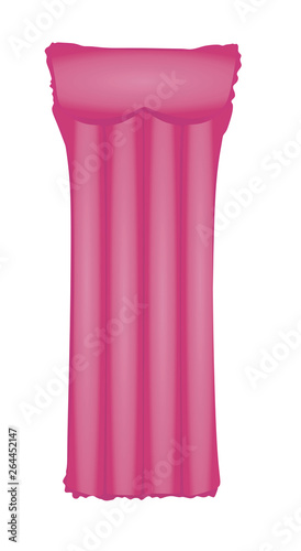 Rose water bed. vector illustration