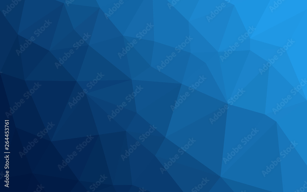 Blue triangles background. Abstract polygonal illustration. Vector geometric image. Blue triangles background. Abstract polygonal illustration. Vector geometric image.
