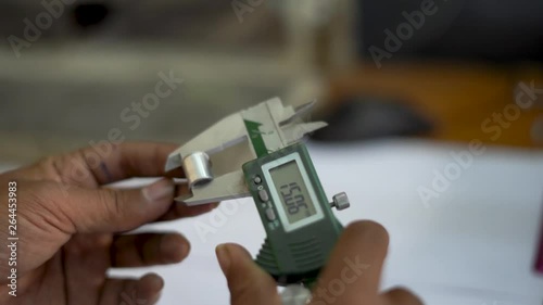 Vernier caliper is used for precise measurement in Industrial setup.