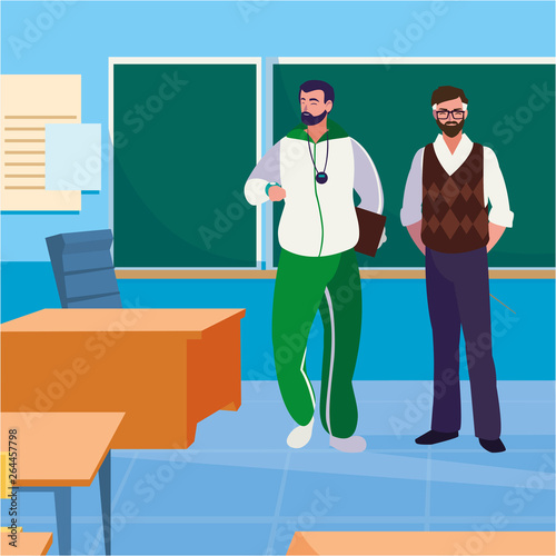 teachers classic and sports in the classroom