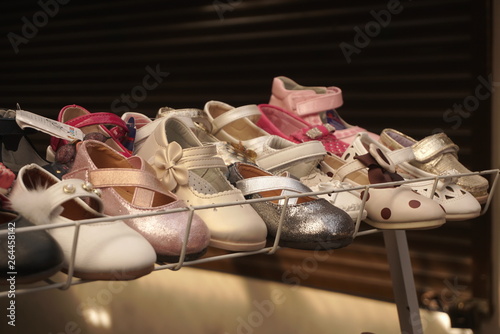  baby girl shoes in shop 
