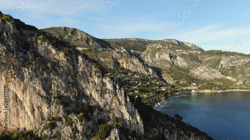 Side shot of the Mountain in Monaco photo