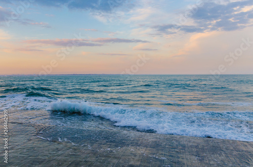 Odesa seascape in the summer season