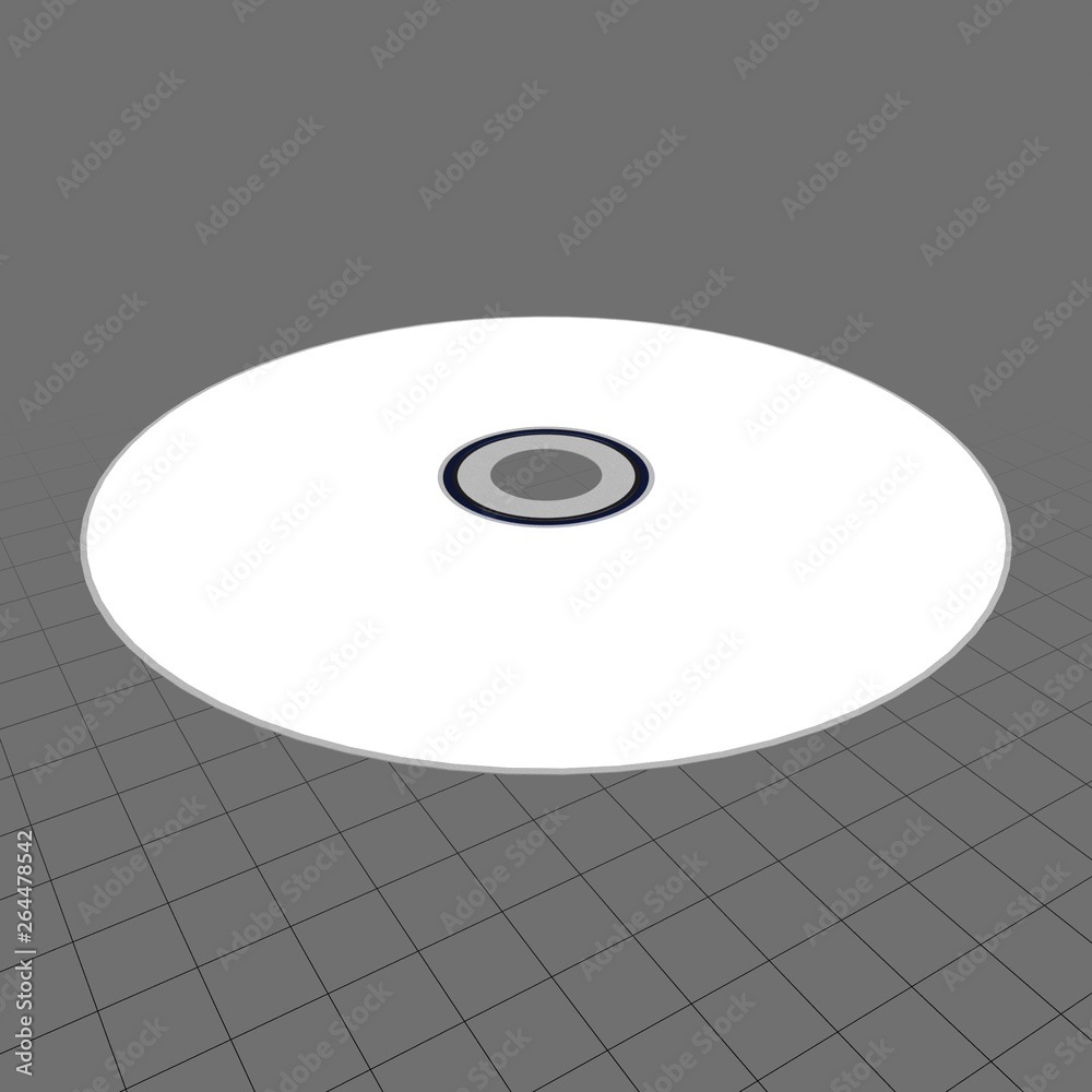 CDR disc Stock 3D asset | Adobe Stock