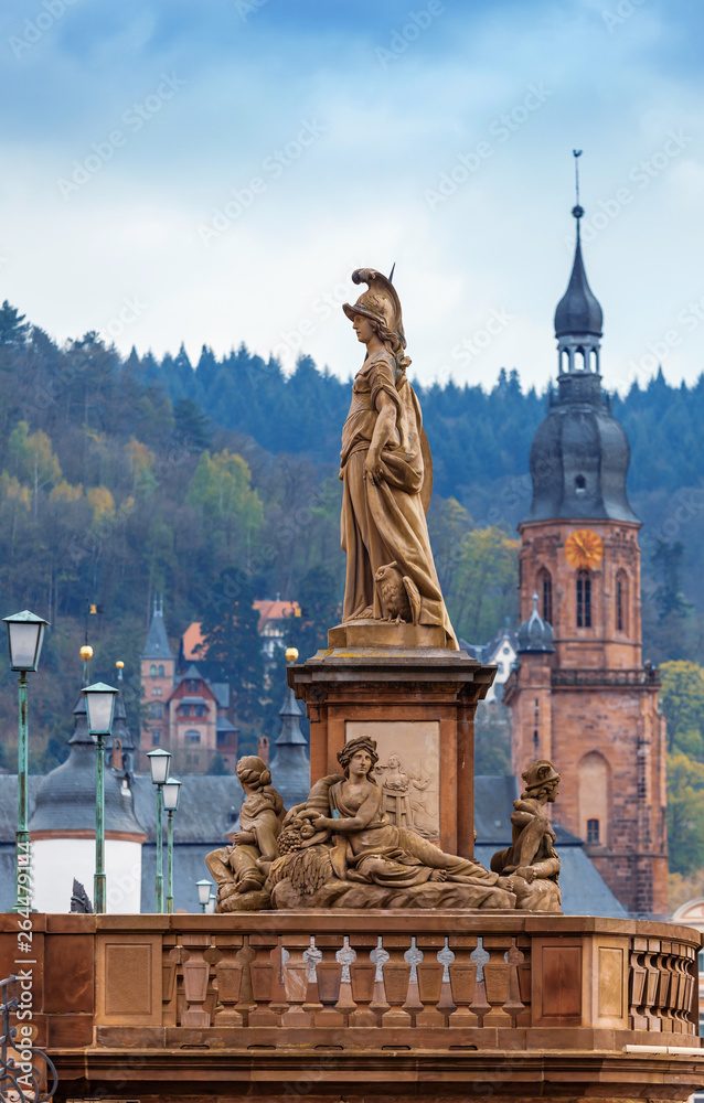 Fototapeta premium Statue of Minerva