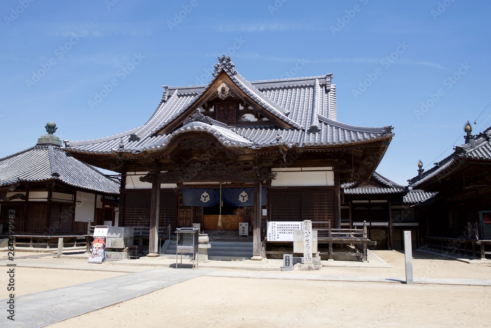 長尾寺　四国遍路８７番札所　日本のお寺です