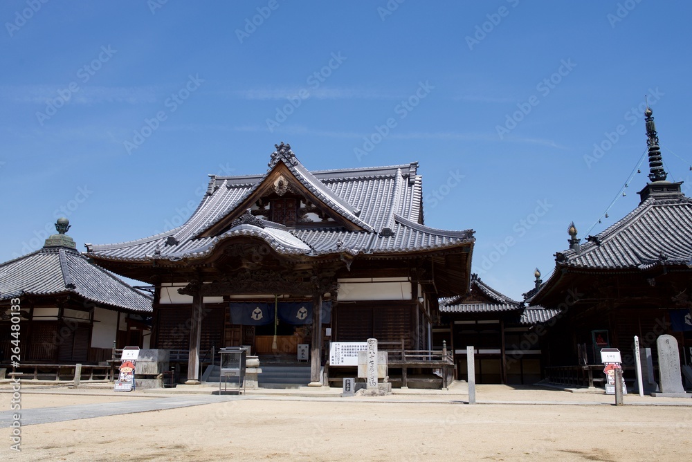 長尾寺　四国遍路８７番札所　日本のお寺です