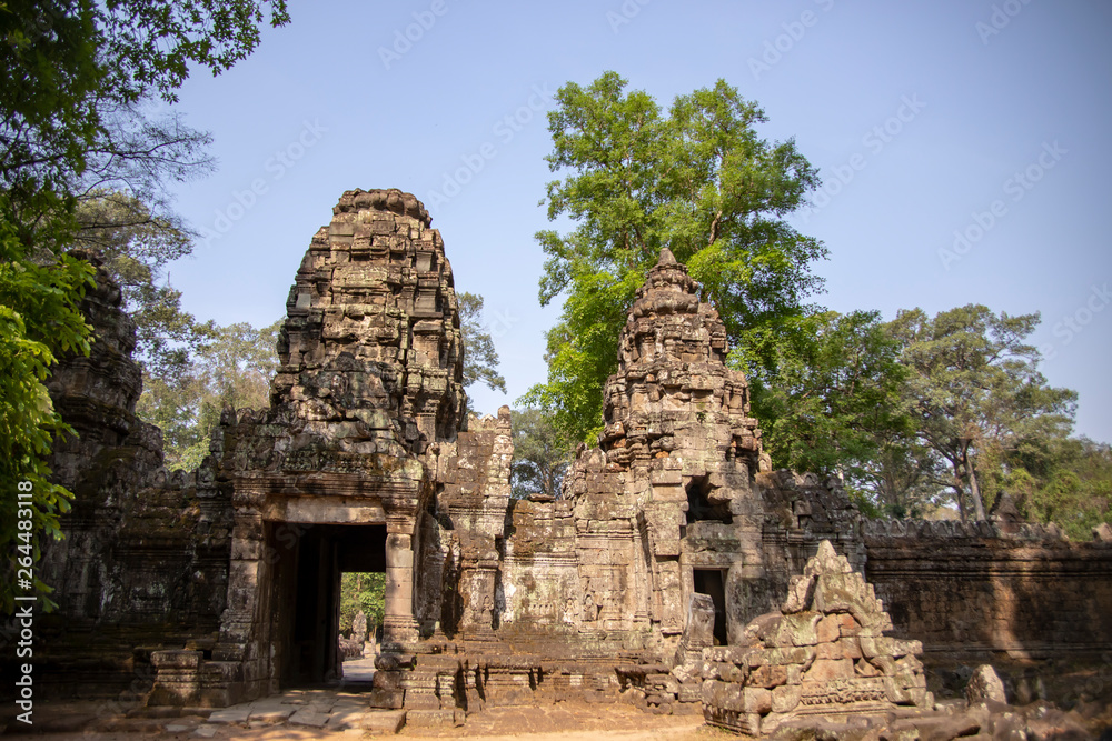 Entrance to Preak Khan Temple in Angkor Complex