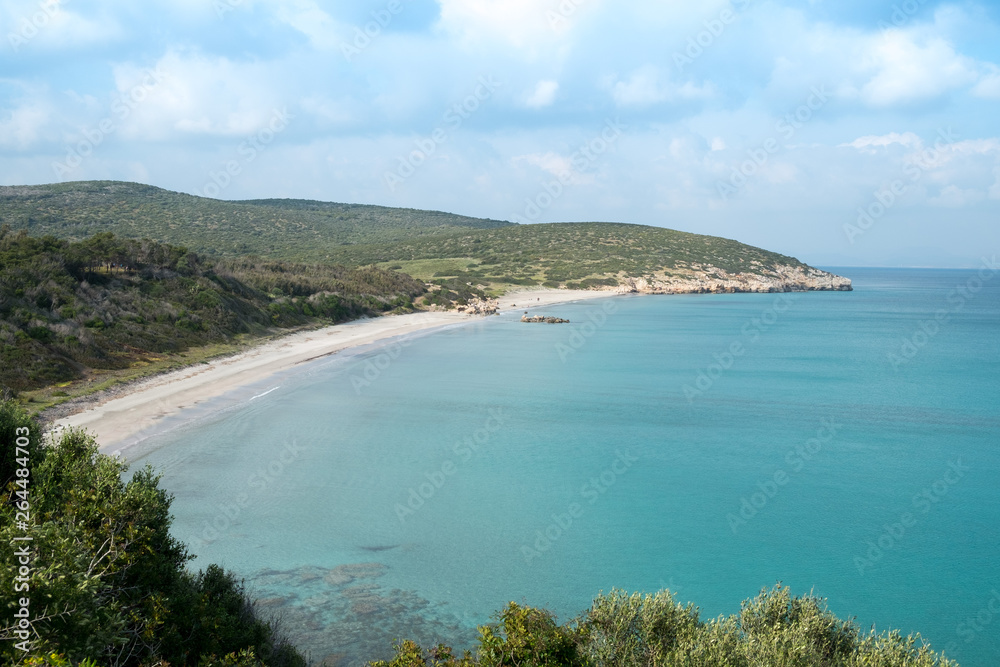 Spiaggia di Coaquaddus a Sant'Antioco - Sardegna