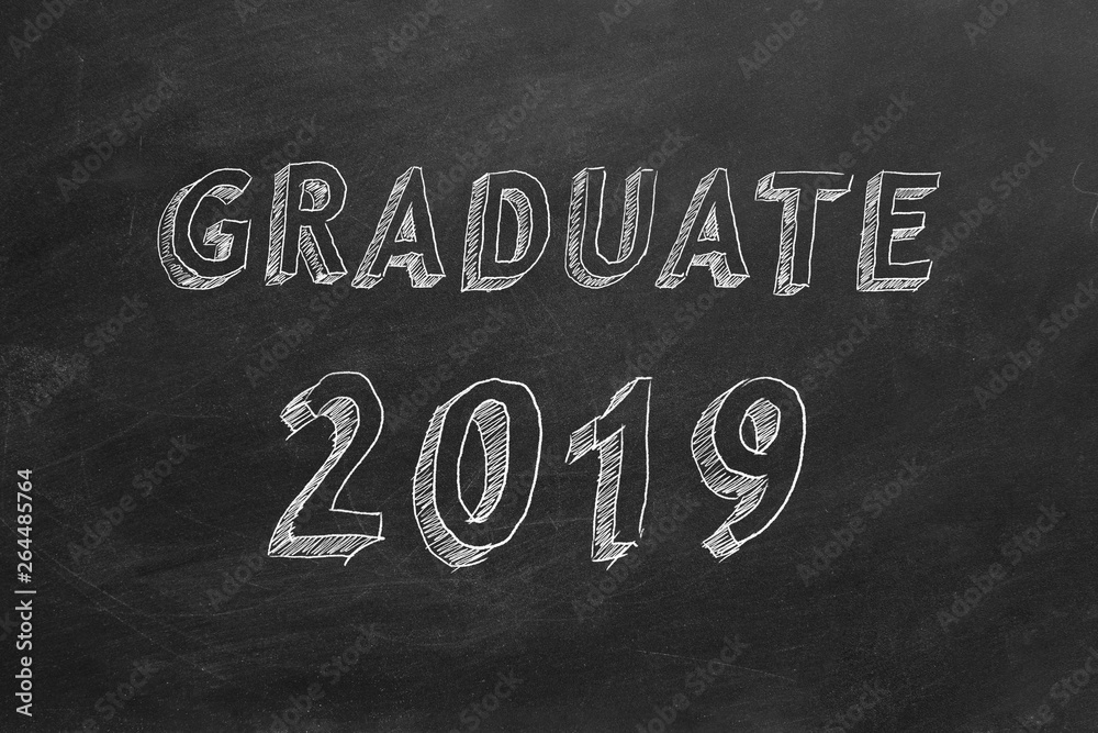 Fototapeta premium Graduate 2019