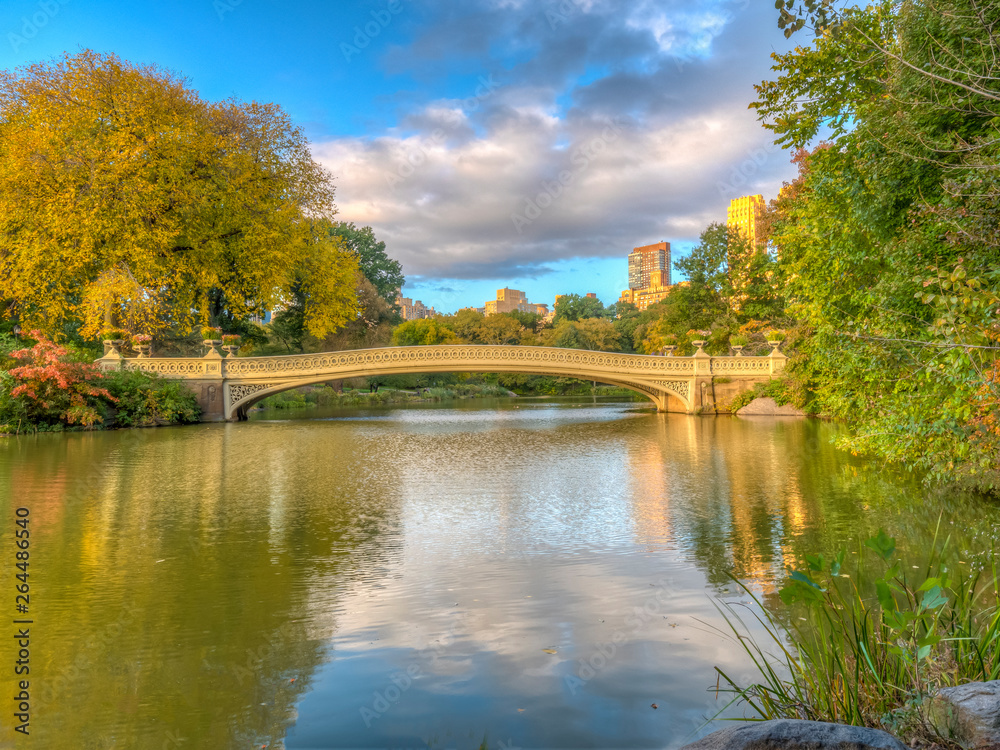 Bow bridge,Central Park, New York Cit Bow bridge,Central Park, New York Cit