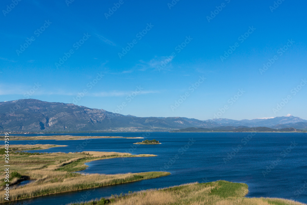 River. Landscape. National park. Dalyan. Mugla. Turkey