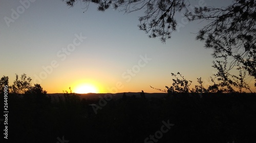 Sunset in Villa Giardino, Cordoba, Argentina
