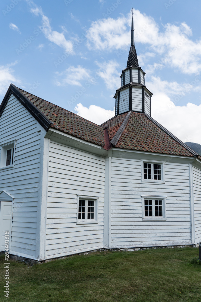 Rosenkirche in Stordal, Norwegen
