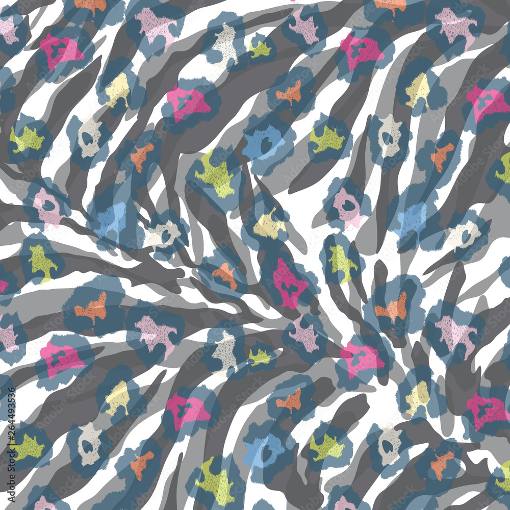 Obraz premium Animal print, leopard texture background