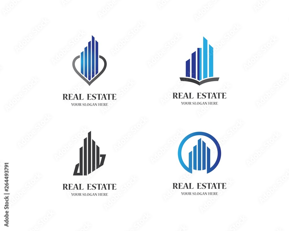 Real estate logo icon