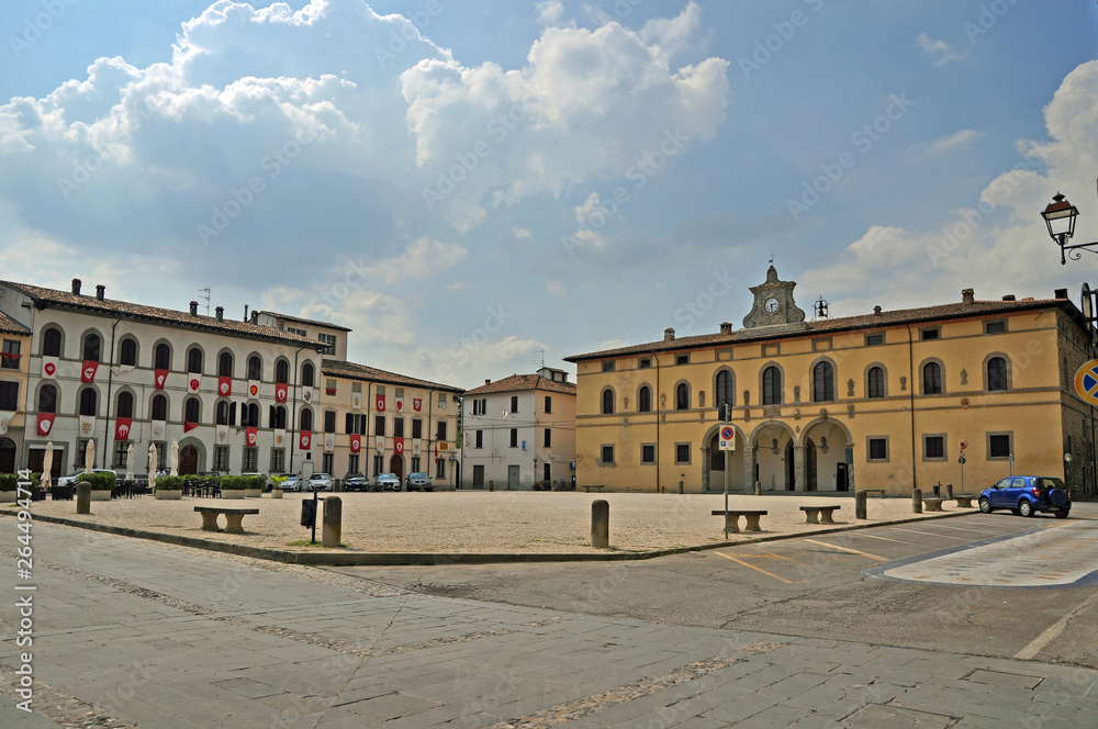 Italy, Land of the sun (town of the sun) central square.