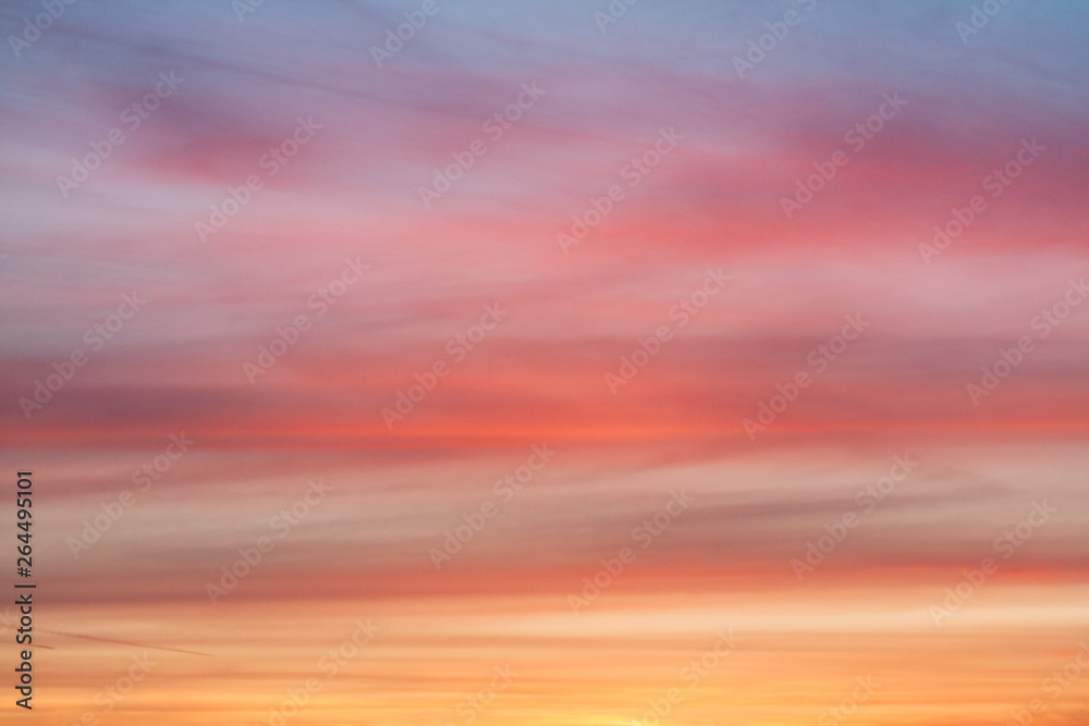 sky background at dawn
