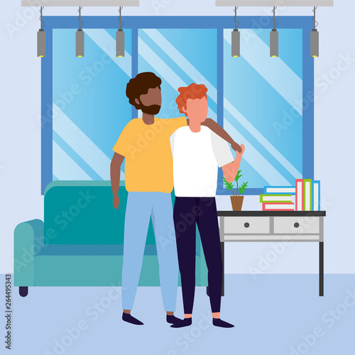 causal people cartoon