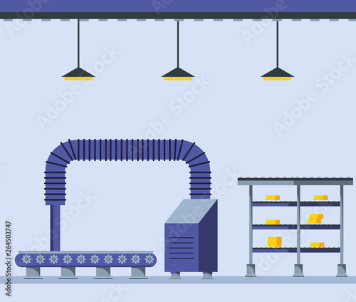 technified factory scene icon