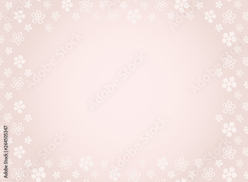 Japanese traditional  flower pattern vector background 