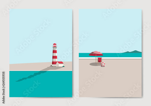 Summer beach