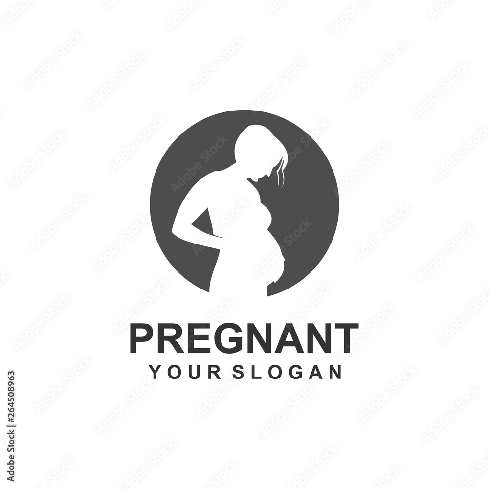 PREGNANT LOGO TEMPLATE