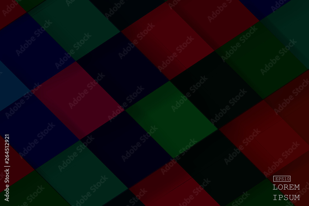 colorful background overlap layer dimension with line design for modern background or website