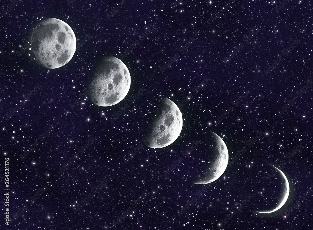 Fototapeta premium moon in the sky