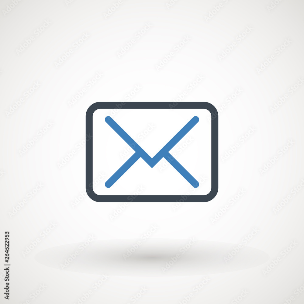Email icon. Envelope Mail services. Contacts message send letter isolated flat. Email icon. Envelope Mail services. Contacts message send letter isolated flat.