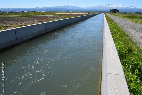 Wallpaper Mural 農業用水路 Torontodigital.ca