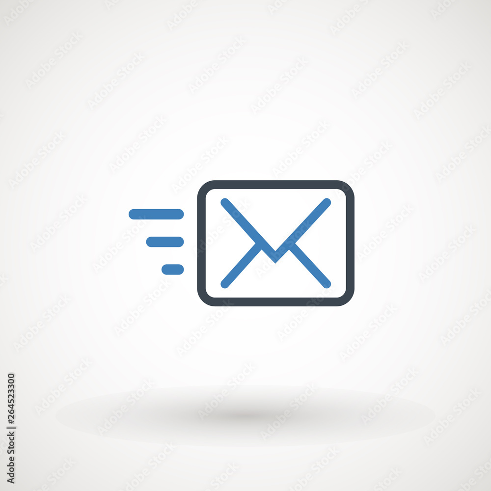 Email icon. Envelope Mail services. Contacts message send letter isolated flat. Email icon. Envelope Mail services. Contacts message send letter isolated flat.